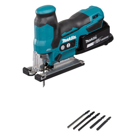 Makita Akku-Pendelhubstichsäge 18V 135 mm 800-3.000 min-1 DJV185RF1J