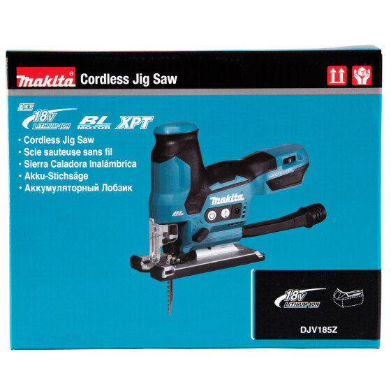 Makita Akku-Pendelhubstichsäge 18V 135 mm 800-3.000 min-1 DJV185Z