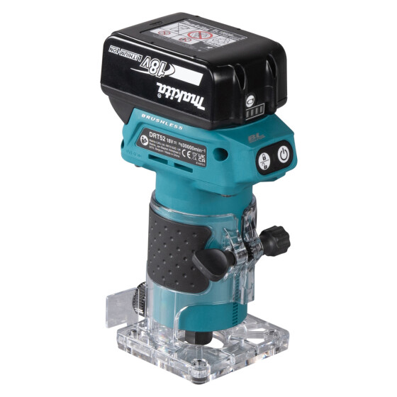 Makita Akku-Kantenfräse 6 mm 30.000 min-1 DRT52