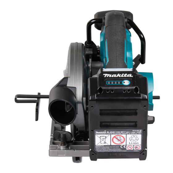 Makita Akku-Handkreissäge 40V max. 57 mm 5.200 min-1 HS012GD201