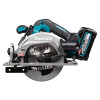 Makita Akku-Handkreissäge 40V max. 57 mm 5.200 min-1 HS012GD201