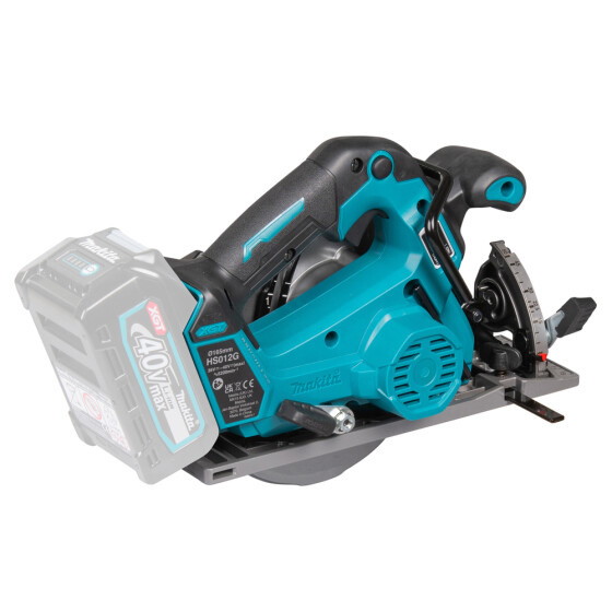 Makita Akku-Handkreissäge 40V max. 57 mm 5.200 min-1 HS012GZ