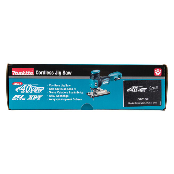 Makita Akku-Pendelhubstichsäge XGT 40V max. 135 mm 800 - 3.500 min-1 JV001GZ