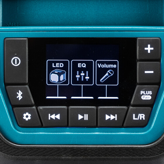 Makita Bluetooth-Lautsprecher XGT LXT AC/DC Bluetooth Mikrofon MR014GZ