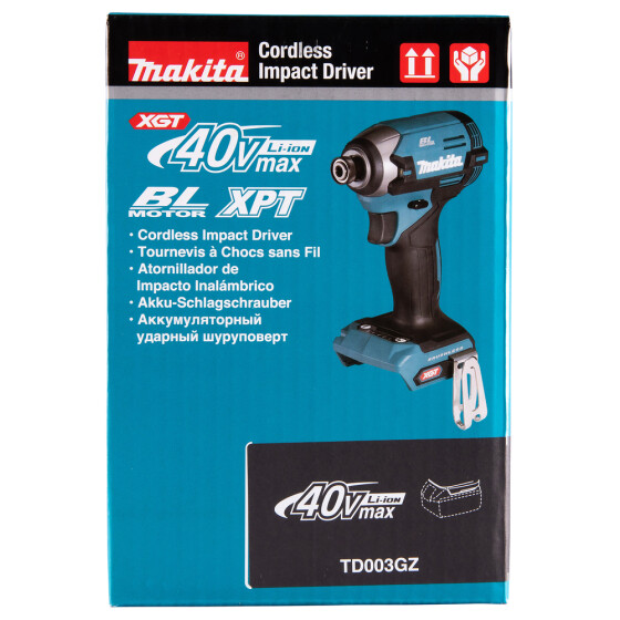 Makita Akku-Schlagschrauber XGT 40V max. 1/4" 210 Nm 0-3.700 min-1 TD003GZ