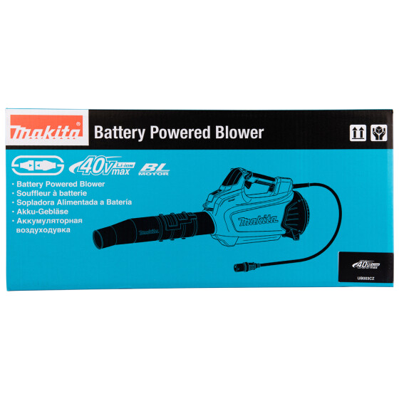 Makita Akku-Gebläse PDC-Connector 0-17,6 m3/min 0-86 m/s UB003CZ