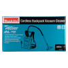 Makita Akku-Rucksackstaubsauger 40V max. 200 mbar 6,0 l VC011GZ