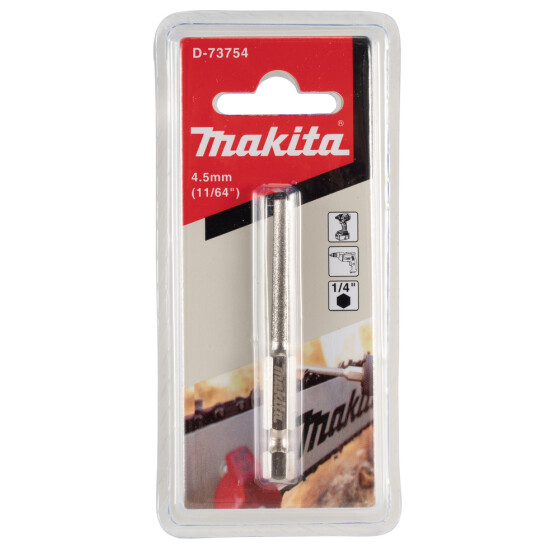 Makita Rundfeile 4,5 mm 1/4"-Sechskantaufnahme D-73754