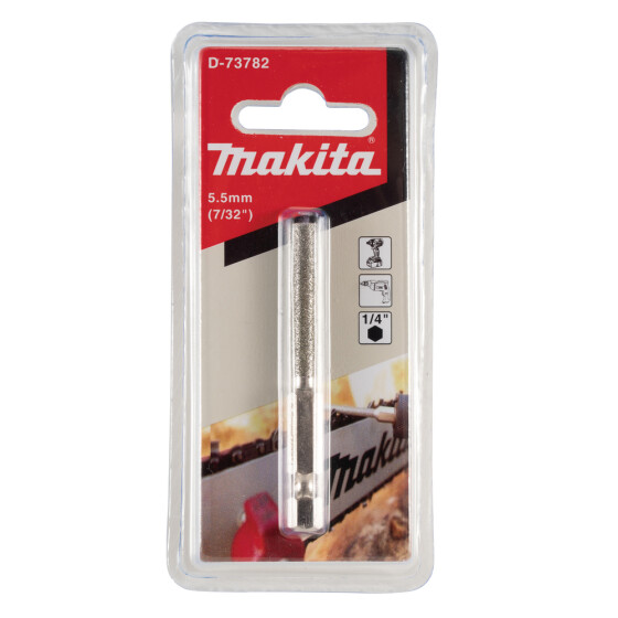 Makita Rundfeile 5,5 mm 1/4"-Sechskantaufnahme D-73782