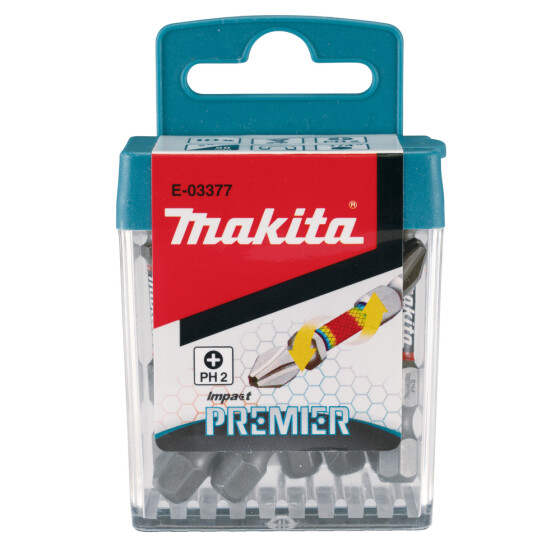 Makita Torsion Bit PH2 Impact Premier PH2 50 mm 10 Stück E-03377