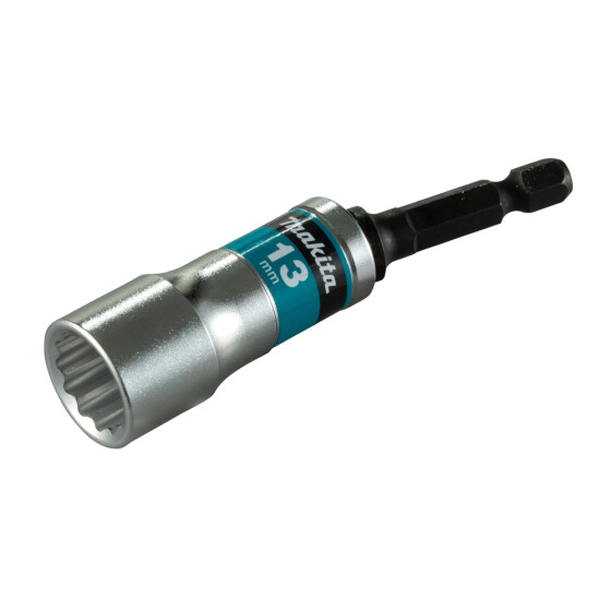 Makita Gelenk Steckschlüssel SW13 Impact Premier 75 mm 15° Neigung E-03492