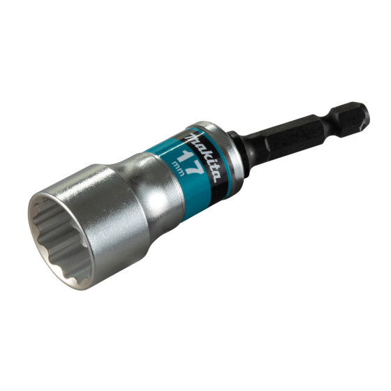 Makita Gelenk Steckschlüssel SW17 Impact Premier 75 mm 15° Neigung E-03517