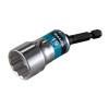 Makita Gelenk Steckschlüssel SW19 Impact Premier 75 mm 15° Neigung E-03523