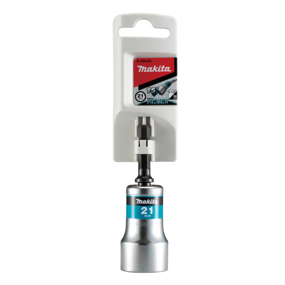 Makita Gelenk Steckschlüssel SW21 Impact Premier 80 mm 15° Neigung E-03539