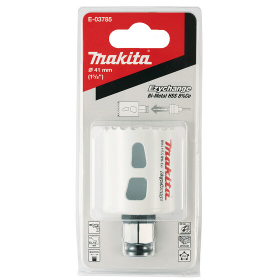 Makita EZYCHANGE HSS BiM Lochsäge Ø 41mm Schnitttiefe 44mm E-03785