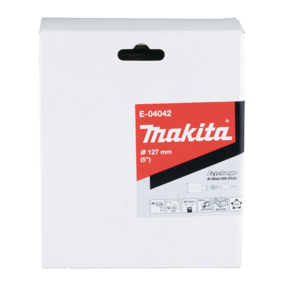 Makita EZYCHANGE HSS BiM Lochsäge Ø 127mm Schnitttiefe 44mm E-04042