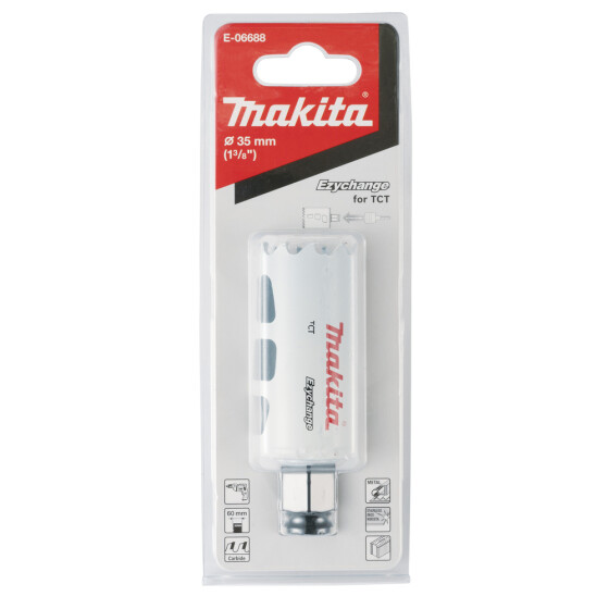 Makita EZYCHANGE TCT-Lochsäge Ø 35 mm Schnitttiefe 60 mm E-06688