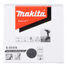 Makita Vliesscheibe 50 mm hart mittel E-07478