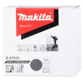 Makita Vliesscheibe 50 mm weich sehr fein E-07515