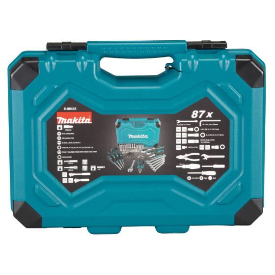 Makita Werkzeug-Set 87-tlg. 87-tlg. E-08458