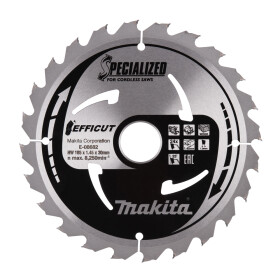 Makita Sägeblatt 185x1,45x30, 24Z EFFICUT Holz E-08682