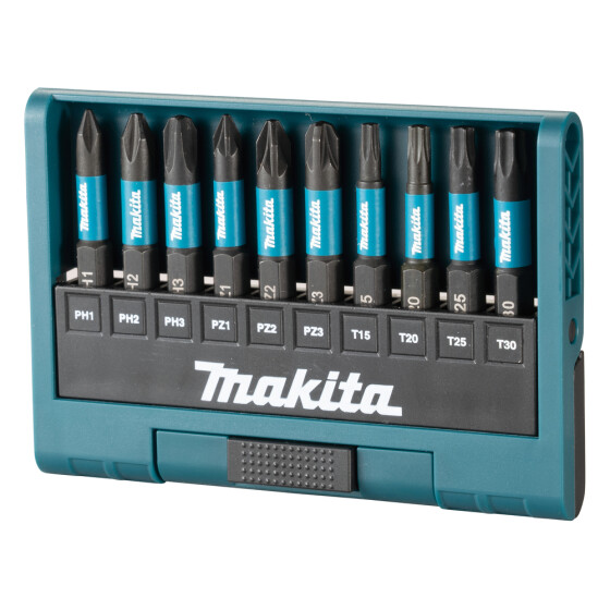 Makita Bit-Set Impact Black 10-teilig PH/PZ/T E-12011