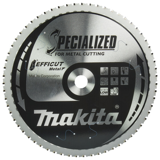 Makita Sägeblatt 305x2,0x25,4 mm, 63Z EFFICUT Metall E-12055