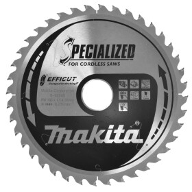 Makita Sägeblatt 185x1,5x30, 40Z EFFICUT WPC/Holz...