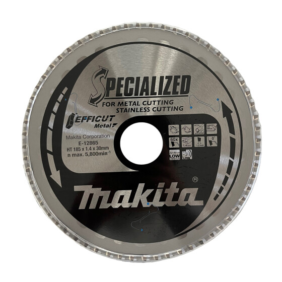 Makita Sägeblatt 185x1,4x30, 60Z EFFICUT Metall E-12865