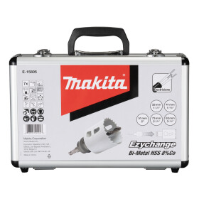 Makita EZYCHANGE Lochsägen-Set Elektriker 7-teilig...