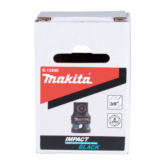 Makita Schlagnuss SW8 Impact Black 3/8" SW8 kurz Impact Black E-15899