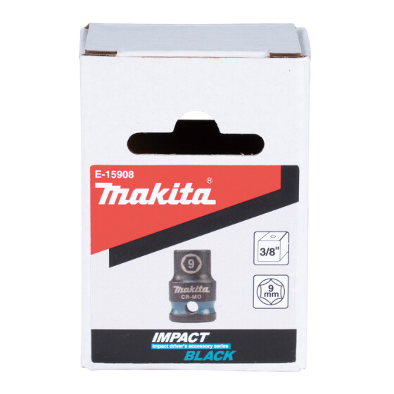 Makita Schlagnuss SW9 Impact Black 3/8" SW9 kurz Impact Black E-15908