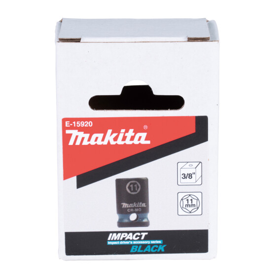 Makita Schlagnuss SW11 Impact Black 3/8" SW11 kurz Impact Black E-15920