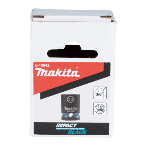 Makita Schlagnuss SW13 Impact Black 3/8" SW13 kurz Impact Black E-15942