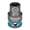 Makita Schlagnuss SW10 Impact Black 1/2" SW10 kurz Impact Black E-16069