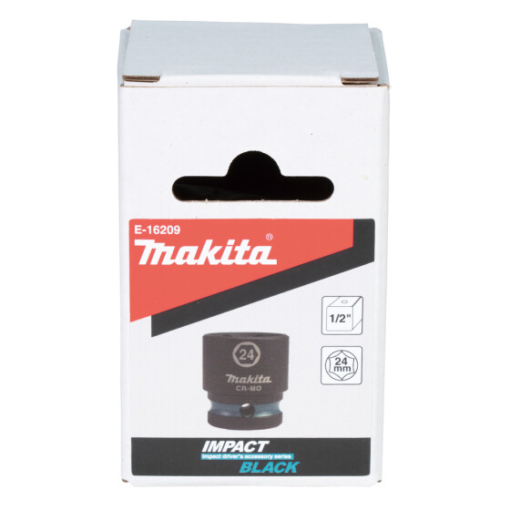 Makita Schlagnuss SW24 Impact Black 1/2" SW24 kurz Impact Black E-16209