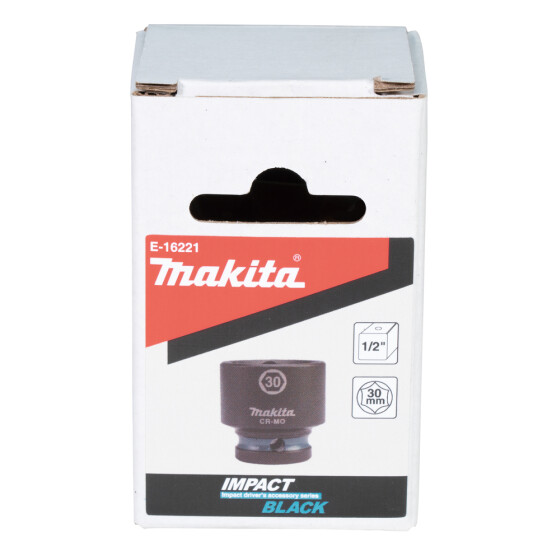 Makita Schlagnuss SW30 Impact Black 1/2" SW30 kurz Impact Black E-16221