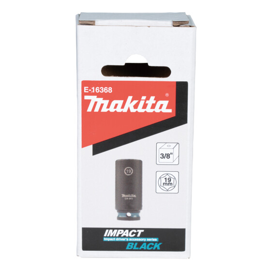 Makita Schlagnuss SW19 Impact Black 3/8" SW19 lang Impact Black E-16368