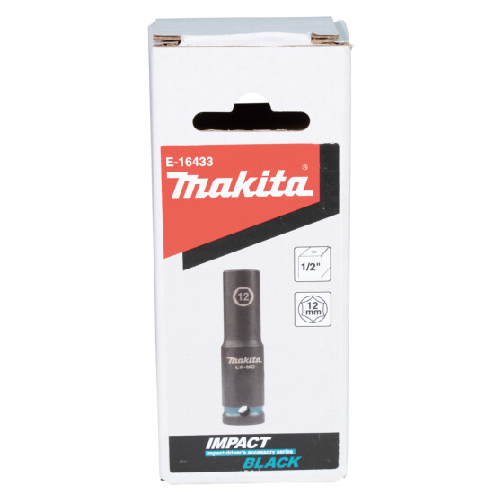 Makita Schlagnuss SW12 Impact Black 1/2" SW12 lang Impact Black E-16433