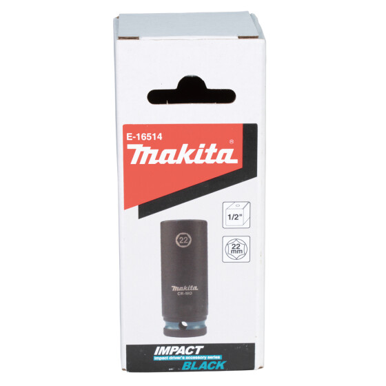 Makita Schlagnuss SW22 Impact Black 1/2" SW22 lang Impact Black E-16514