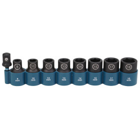 Makita IMPACT BLACK Schlagnuss-Set 9-tlg. 1/2"...