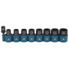 Makita IMPACT BLACK Schlagnuss-Set 9-tlg. 1/2" 9-tlg. 1/2" Impact Black E-16645