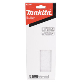 Makita Schleifpapier P80 93x228mm 93x228 mm Körnung...