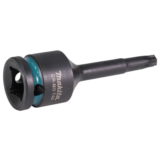 Makita Impact Black T-Schlagnuss 1/2" T40 1/2" T40 78 mm lang CR-MO Impact Black E-19819