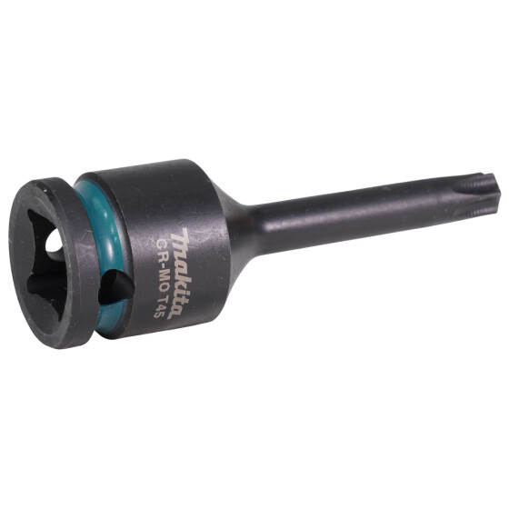 Makita Impact Black T-Schlagnuss 1/2" T45 1/2" T45 78 mm lang CR-MO Impact Black E-19825