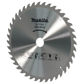 Makita Sägeblatt TCT 260x30x40Z Ø 260 mm 40...