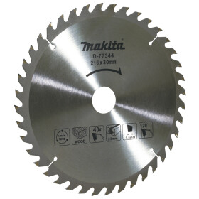 Makita Kreissägeblatt TCT 216x30x40Z Ø 216 mm...