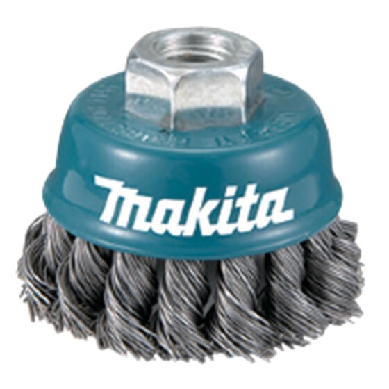 Makita Topfbürste 65mm gezopft Ø 65 mm M14 gezopft INOX D-77475