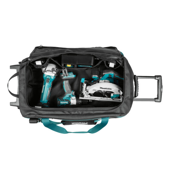 Makita Werkzeugtasche mit Trolley 680x330x330 mm (LxBxH) 3,7 kg 40 Liter max. 13 kg Füllgewicht E-12712