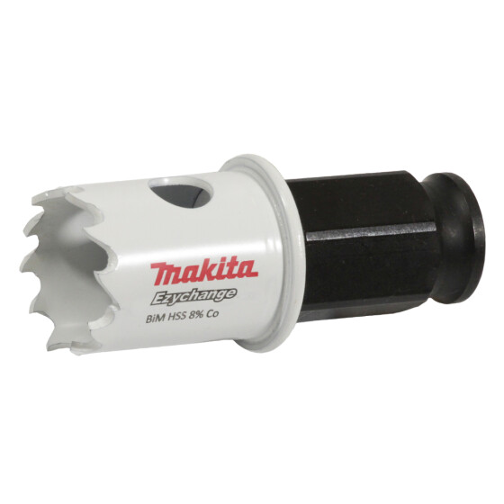 Makita Lochsäge 22mm EZYCHANGE BiM HSS Für dünne Bleche Ø 22 mm mit Gegendruckfeder 1 Stück E-20301